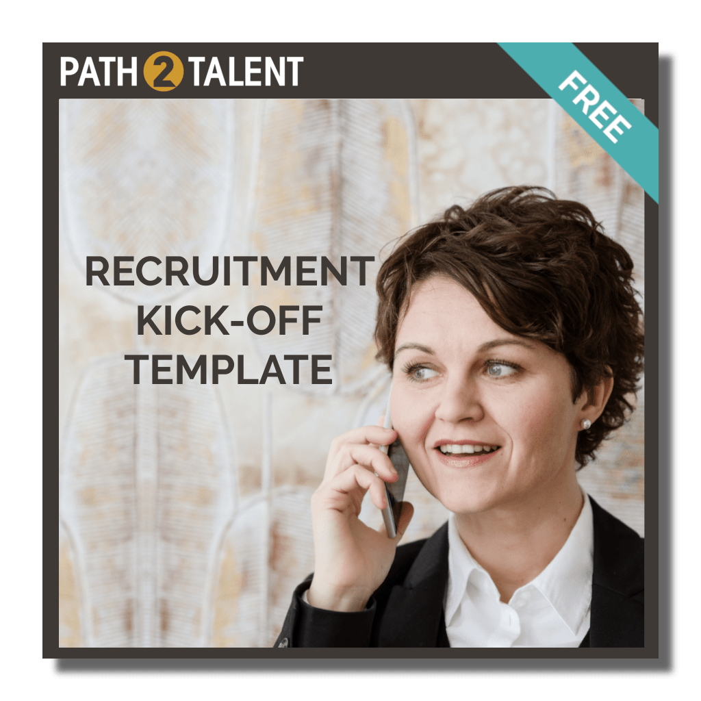 Download our Recruitment Kickoff template Path2Talent